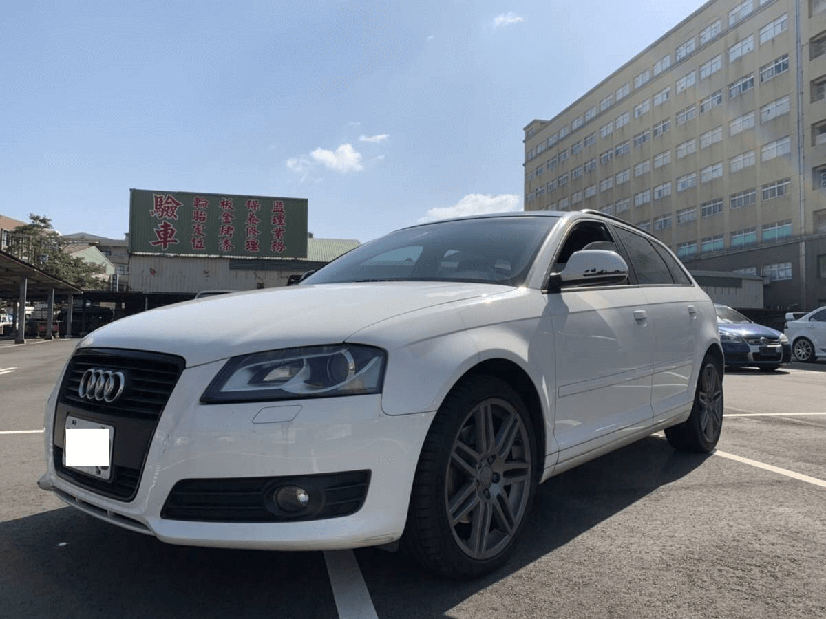 奧迪 2009 白色 A3 5D TFS